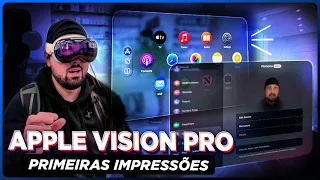Vision Pro: PRIMEIRAS IMPRESSÕES! - Vale US$ 3.500?