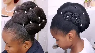 Mother and Daughter Party Hairstyle