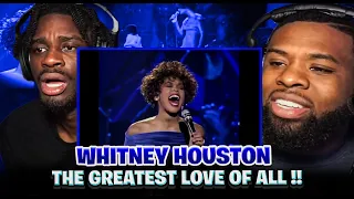 FIRST TIME reacting to Whitney Houston - The Greatest Love Of All! | BabantheKidd (Live in 1991)