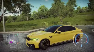 Rebuilding a BMW M5 (F90) - NFS HEAT - LOGITECH G29 Gameplay