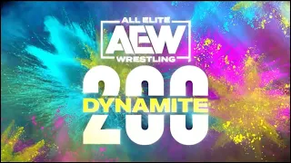 AEW Dynamite 200 Intro & Opening Pyro w/ 2019-2022 Stage | (8/2/23)