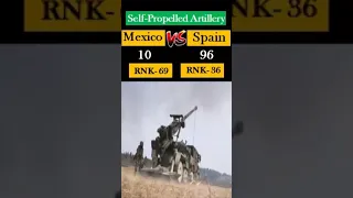 Mexico Vs Spain !! Self-Propelled Artillery #shorts