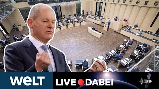 GRUNDSATZREDE: Bundesrat - Kanzler Scholz gibt Marschrichtung vor | WELT Live dabei