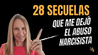 28 SECUELAS DEL ABUSO NARCISISTA