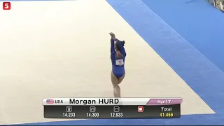 Morgan Hurd (USA) Floor-2019 Tokyo World Cup