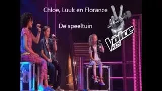 Chloe, Florence and Luuk - De Speeltuin - The Voice Kids 2015 - The Battles