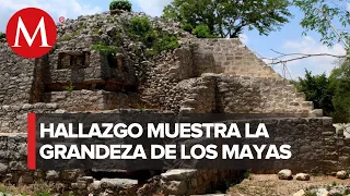 Descubren castillo en la ciudad maya de Dzibilchaltún