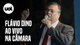 🔴 Flávio Dino ao vivo: Audiência na Câmara sobre os atos golpistas de 8/1, política de armas e+