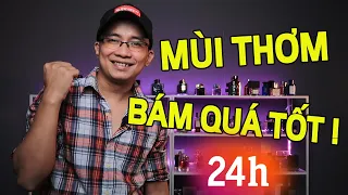 10 nước hoa mùi thơm bám quá tốt. Tiết kiệm kinh phí xịt nước hoa !