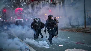 Pension Protests Break out in France