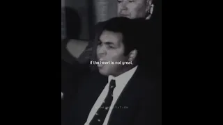 A Man Is His Heart - Muhammad Ali Speech