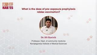 What is the dose of pre-exposure prophylaxis rabies vaccination?