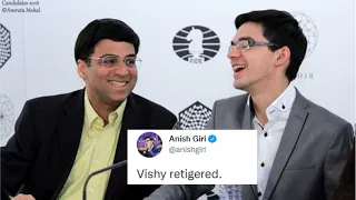 Anish Giri on Vishy Anand's "Retigered" performance at the Superbet Rapid and Blitz 2022