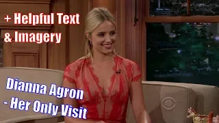 Dianna Agron - "I've Laughed More On This Show, Than Any Other" - Her Only Appearance [+Texmagery]