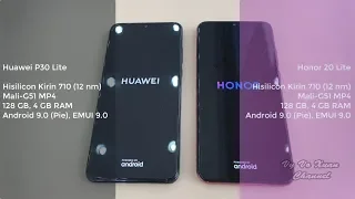 Huawei P30 Lite vs Honor 20 Lite