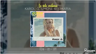 Karol G, Simone & Simaria - La vida continuó (audio)