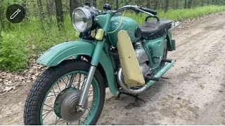 Иж планета 1963 года Old soviet motorcycle