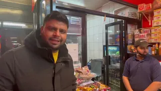 Street food - Gerrard Street, Toronto, Canada Under $6 Desi Burgers Best Indian and Pakistani Food