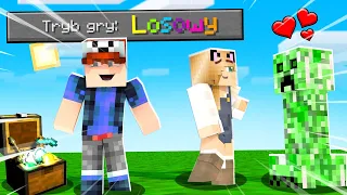 TRYB GRY LOSOWY W MINECRAFT (Najdziwniejszy Minecraft Na Świecie) | Vito i Bella