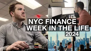 A week in the life of an NYC finance bro | 2024