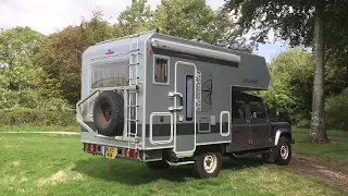 Land Rover Defender ultimate camper- Bimobil Huskey 235 Demountable Camper