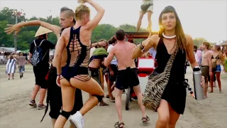 Ozora Festival 2018 dance marching, afterparty