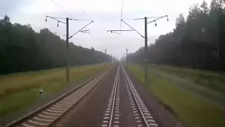 Брест-Минск ( ускоренное видео )