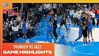 OKC Thunder vs Utah Jazz | Game Highlights | March 20, 2024