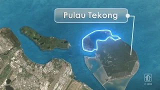 Polder Development at Pulau Tekong