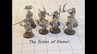 Games Workshop- A close look at the Scions of Flame for WarCry!