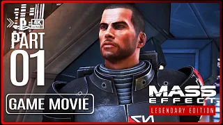 MASS EFFECT REMASTERED All Cutscenes (PART 1) Game Movie PS5 4K 60FPS Ultra HD