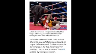 BREAKING NEWS: ADONIS STEVENSON COMES OUT OF COMA, BUT IS PARALYZED ON THE ENTIRE RIGHT SIDE OF BODY