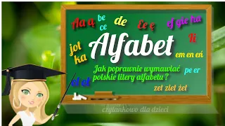 Alfabet - prezentacja i wymowa polskich liter