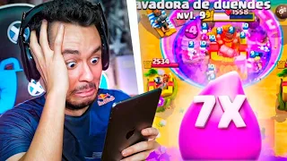 GREFG JUEGA CON ELIXIR INFINITO EN CLASH ROYALE - TheGrefg