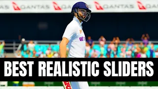 Cricket 22 REALISTIC SLIDER Settings | Sliders For Challenging, Realistic & Fun Gameplay