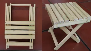 Make a Bamboo chair smart folding - Bamboo craft