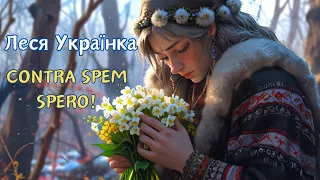 Леся Українка – Contra spem spero! (Пісня, уривок віршу) #лесяукраїнка