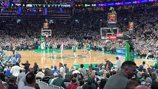 JAYLEN BROWN SET THE ENERGY AT TD GARDEN! 2023 NBA PLAYOFFS ROUND 2 GAME 2, 76ERS VS CELTICS!