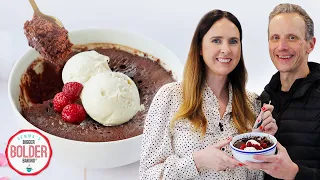 2 Minute Chocolate Lava Cake Bowl for Two | Microwave Cake Recipe