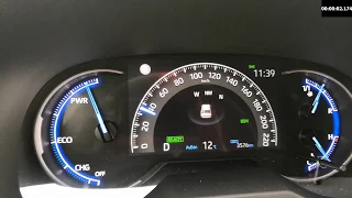 Toyota RAV4 Hybrid 2019  Acceleration 0-100km/h & 0-190 km/h