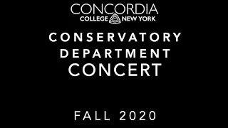 Concordia College Conservatory Department Concert - DEC 3