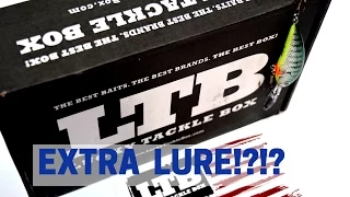 LUCKY TACKLE BOX XL APRIL 2017 EXTRA LURE!?!?