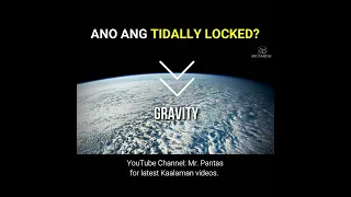 ANO ANG TIDALLY LOCKED? MOON TRIVIA #shorts