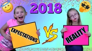 EXPECTATIONS vs REALITY of New Year's Resolutions!!!