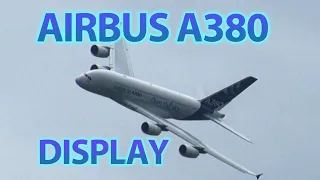 Beautiful Airbus A380 Display at Paris Air Show 2013 | Remastered