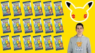 Opening 25 25th Anniversary Pokémon TCG Cards in McDonald’s Happy Meals
