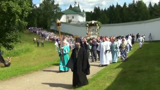 Крестный ход Иверский монастырь