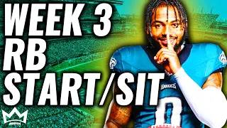Running Backs You MUST START and SIT in Week 3 (Every Matchup) | 2023 Fantasy Football