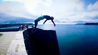 Tombstoning In Plymouth - Round 2  (Big Flips)