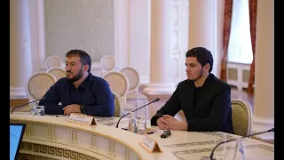 Хас-Магомед Кадыров и Ильяс Масаев приняли участие в круглом столе по итогам официального визита